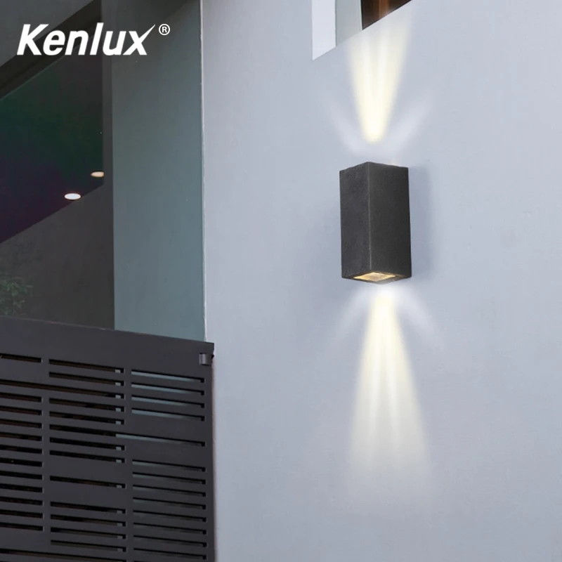 Светодиодный настенный светильник водонепроницаемый 6 Вт 12 Вт|Уличные настенные