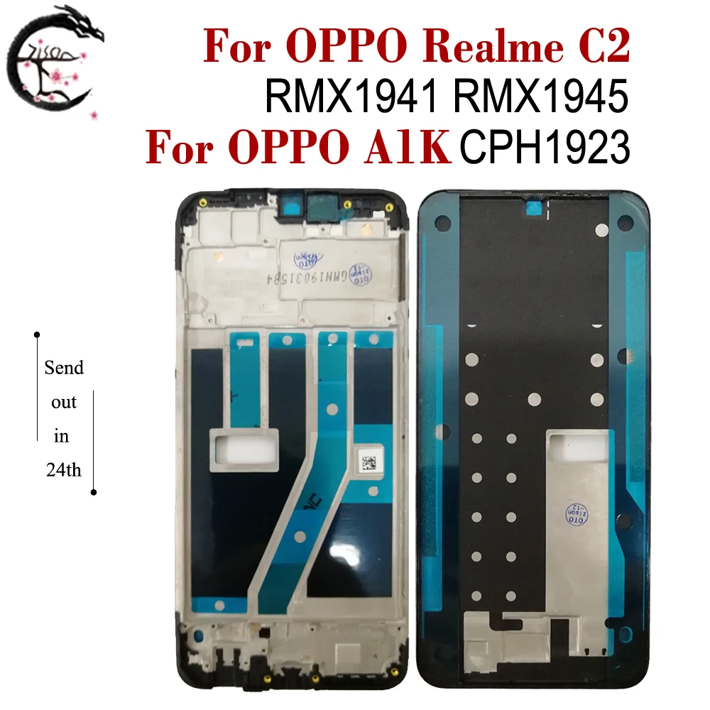A1k CPH1923 средняя рамка для OPPO Realme C2 rmx1944 rmx451. средняя рамка, передний корпус, сменная Верхняя Рамка для телефона