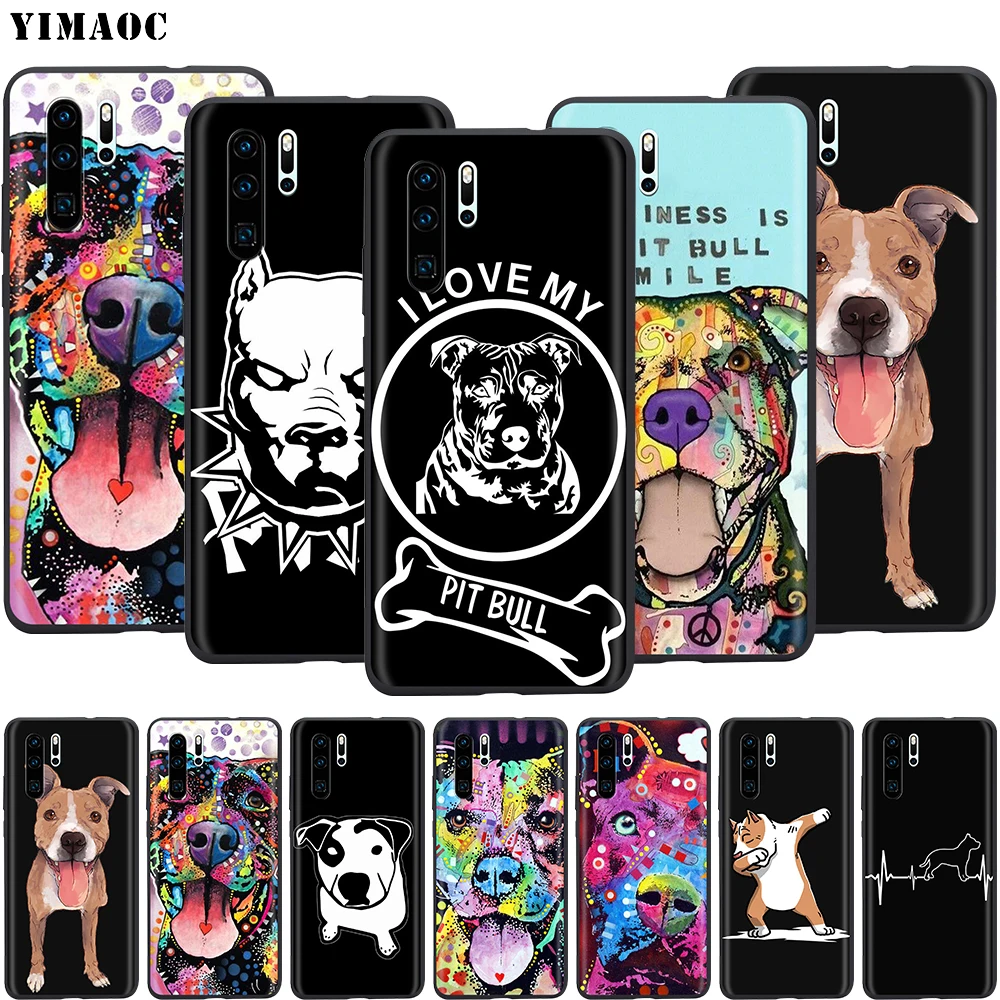 Чехол YIMAOC питбуль для Huawei Mate 30 20 Honor Y7 7a 7c 8c 8x9 10 Nova 3i 3 Lite Pro Y6 2018 P30 P smart | Мобильные