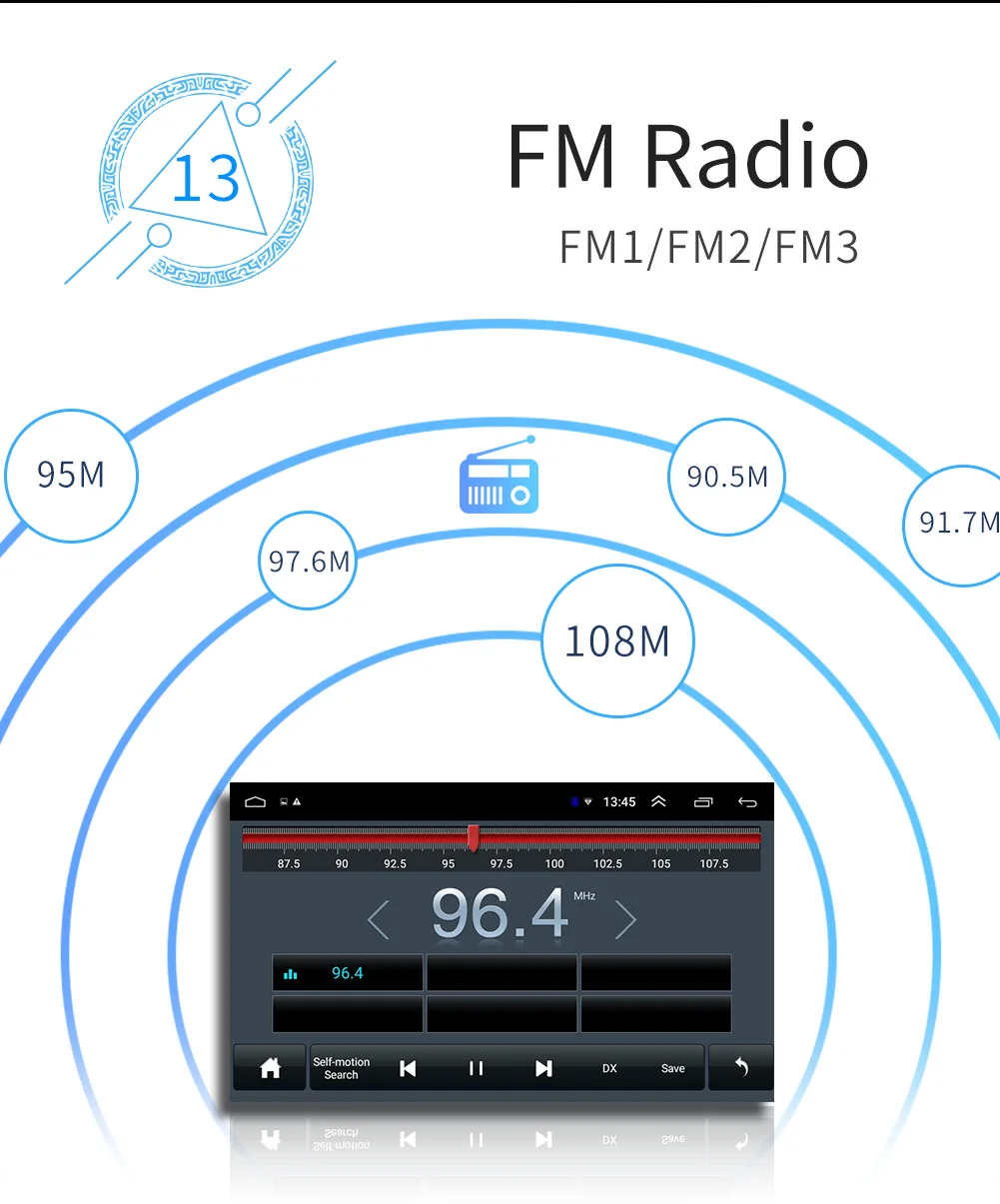 1 Din Android 8 GPS навигация автомобильный мультимедийный плеер Wifi Авторадио с