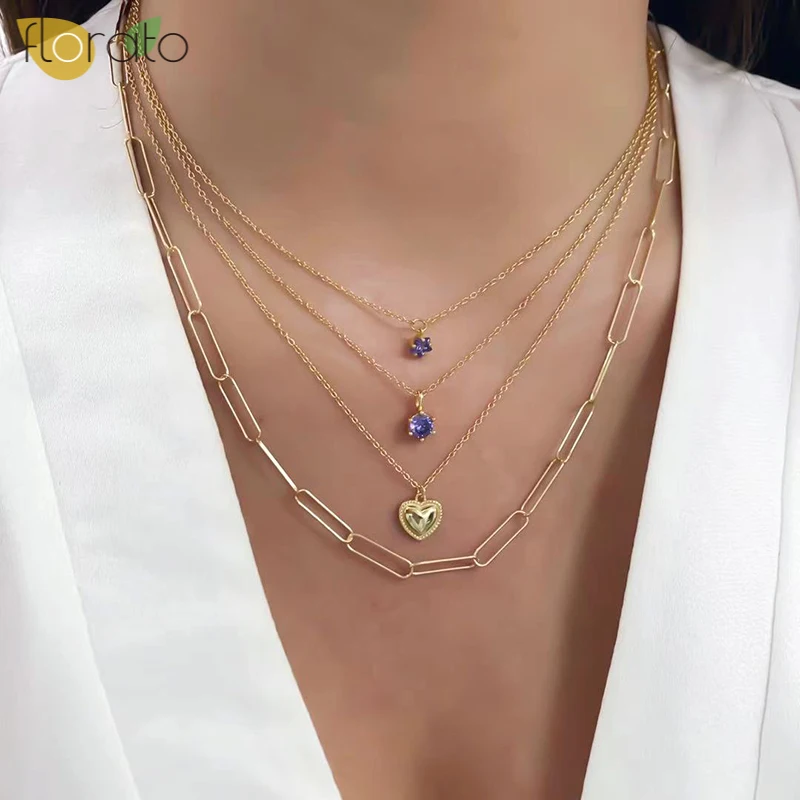 

Real 925 Sterling Silver Classic Cute Star Choker Necklace Minimalist Fine Necklaces Jewelry For Women Birthday Accessories