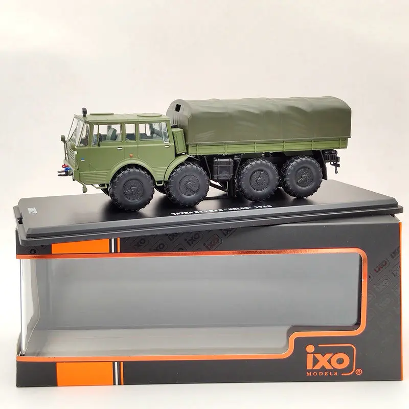 IXO 1:43 Tatra 813 8X8 KOLOS 1968 TRU025 зеленый грузовик литья под давлением ОГРАНИЧЕННАЯ