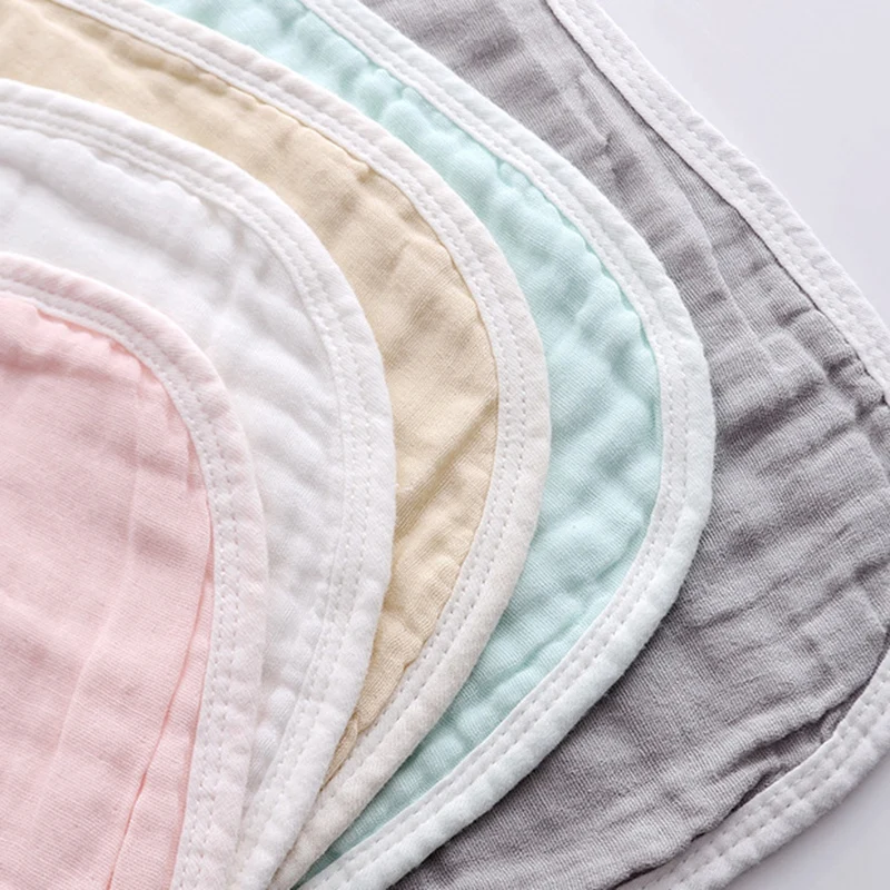 

Muslin Burp Cloths - Baby Burp Cloth Sets for Unisex. Perfect for Baby Burping Cloths/Burp Bibs.Newborn Burping Rags(5 Pack,Mult
