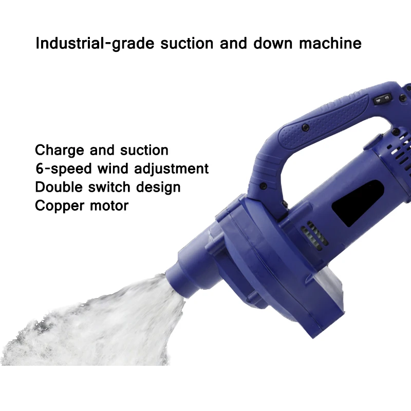Портативная мини-машина для наполнения и всасывания пуховиков одеял двухцелевая