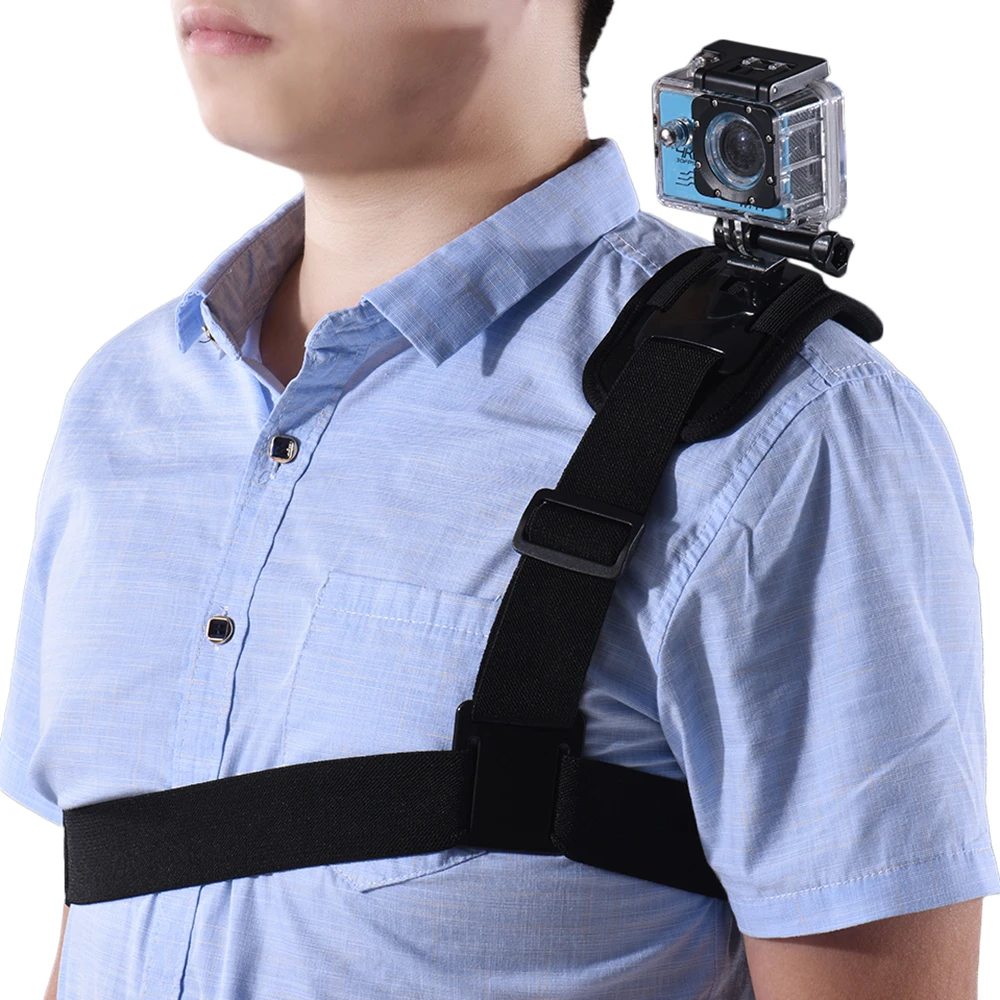 Регулируемый портативный ремень для камеры Andoer нагрудный держатель GoPro hero 7/6/5/4