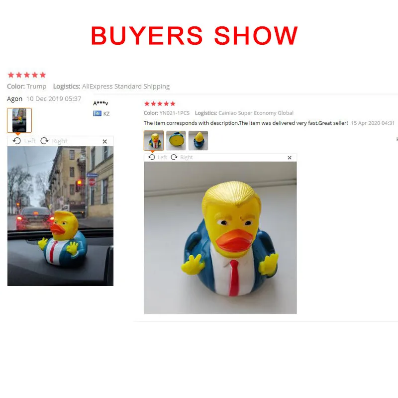 

Baby Bath Toys Us President Trump Funny Rubber Duck Sound Squeaky Bathly Shower Waterfloating Yellow Duck Children's toy