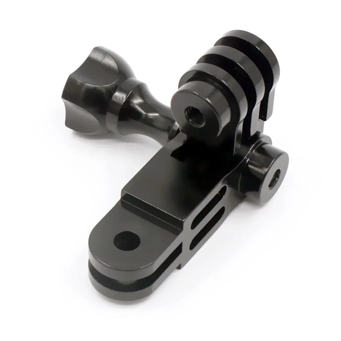 CNC алюминиевый тройной поворотный кронштейн адаптер w винты для GoPro Hero 2/3/3