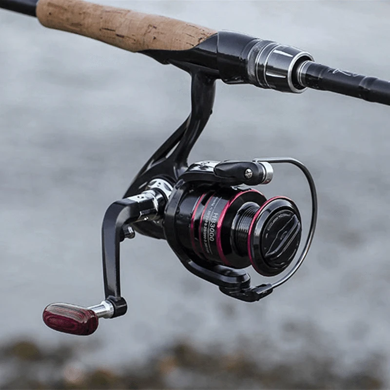 

Катушка для ловли карпа HFBIRDS, металлическая катушка 500-7000, катушка для спиннинга, максимальное усилие фрикциона 10 кг, 12 шарикоподшипников, 5,2: ...