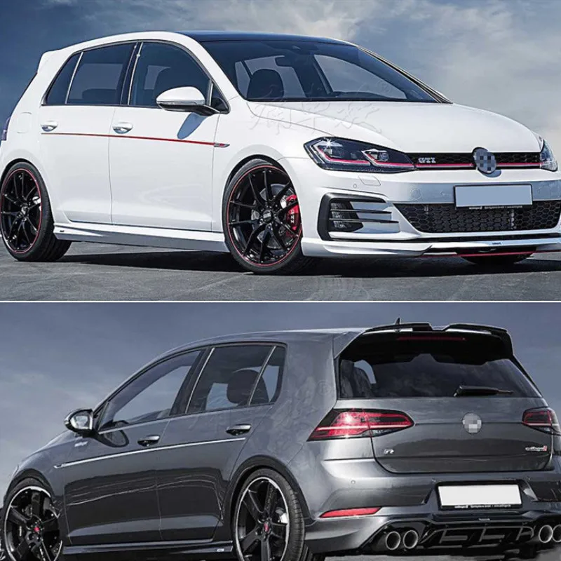 Виниловые светоотражающие наклейки 2 шт./лот на талию обе стороны юбку для Volkswagen