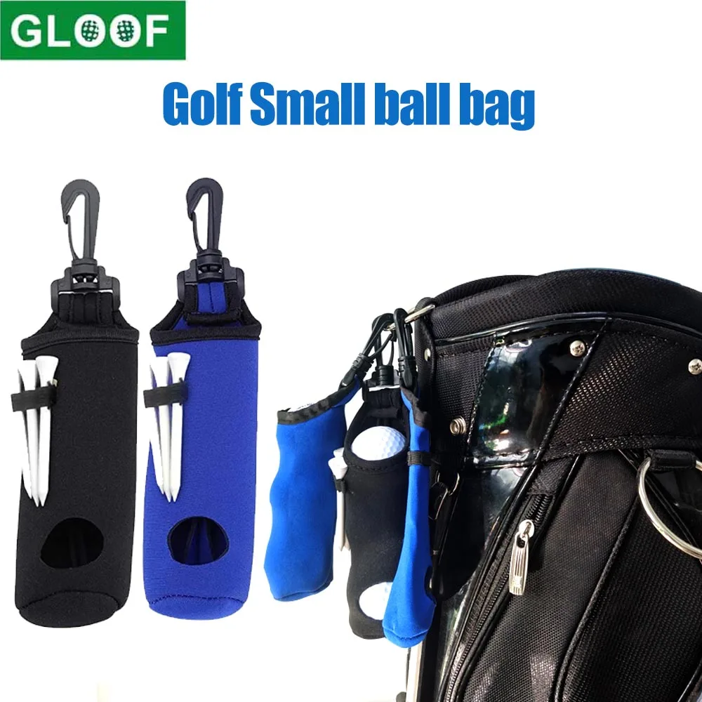 S Carrier Bag Golf Ball Holder Golf Bag Golf Tee Carrier Bag For 3 Balls 3 Golf Tees