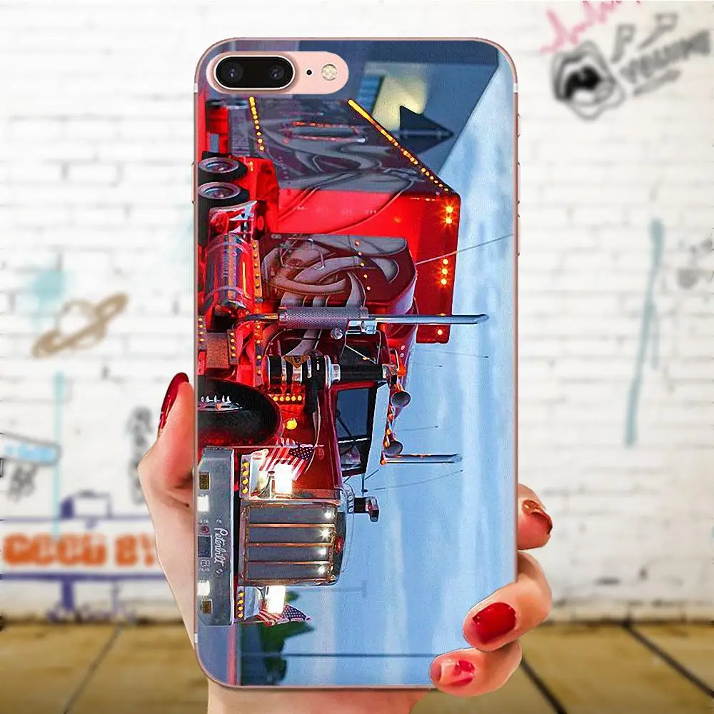 Peterbilt Trucks For HTC Desire 530 626 628 630 816 820 830 One A9 M7 M8 M9 M10 E9 U11 U12 Life Plus TPU Case | Мобильные телефоны