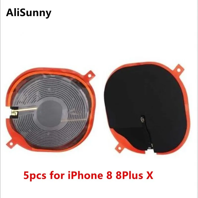 AliSunny 5 шт. беспроводной зарядный чип NFC катушка для iPhone 8 Plus X P зарядное устройство