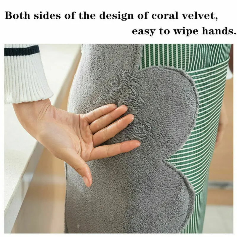 Фартук с карманом для шеф-повара кухни готовки хлопок женщин мужчин унисекс