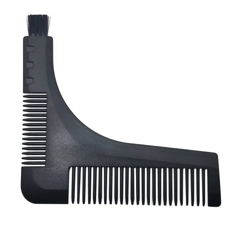 

Мужские шаблоны для придания формы бороде, расческа, мужские двухсторонние расчески, инструмент для красоты, для стрижки бороды