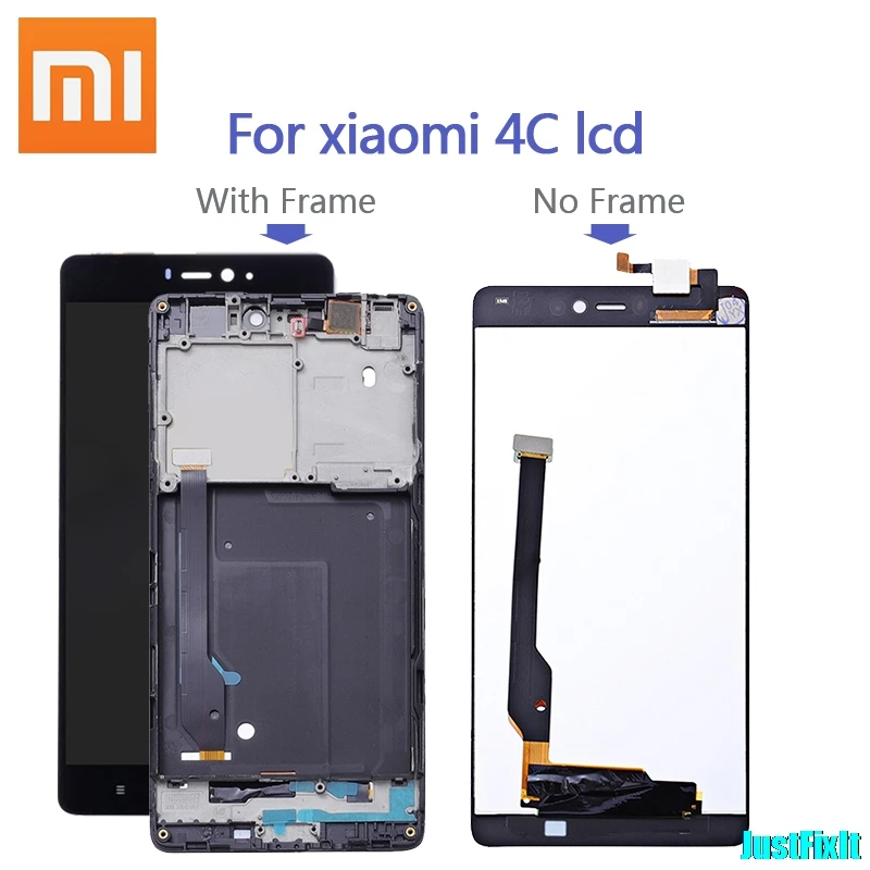 Для XIAOMI Mi4C ЖК дисплей сенсорный экран дигитайзер для дисплея 5 0 &quot1920x1080 сменный