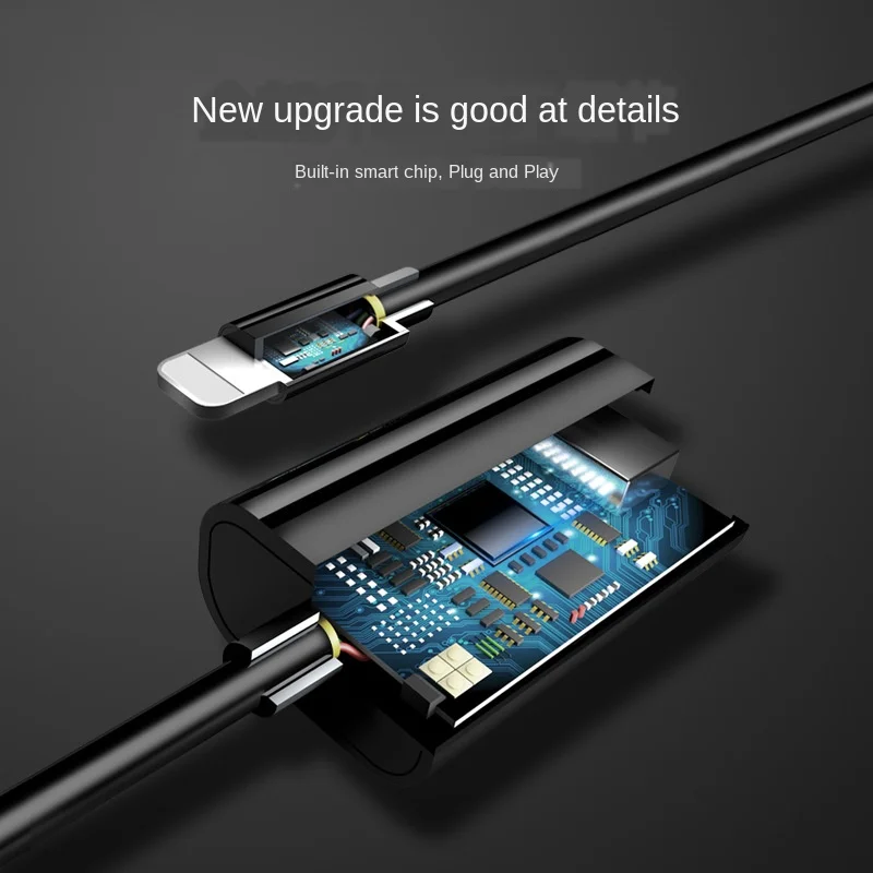 2 1 В мобильный телефон кабель переходник аудио переводная головка для IPhone