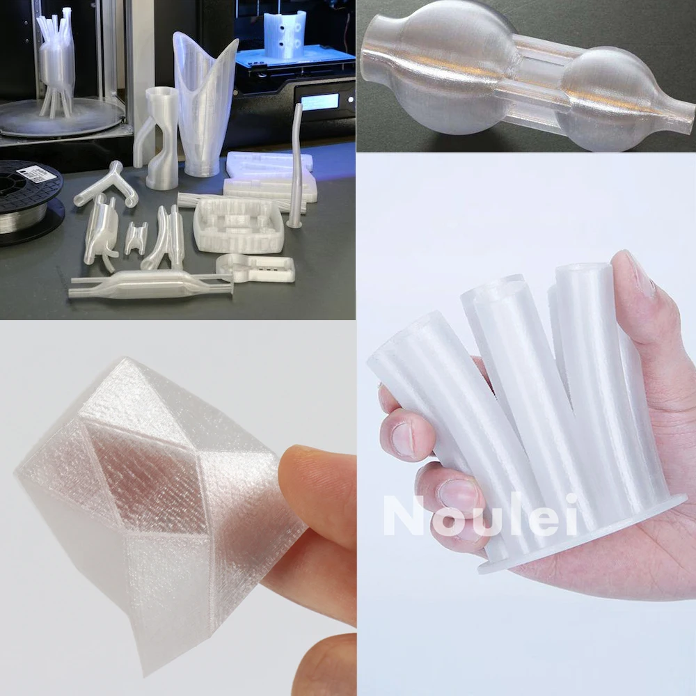 Noulei 3d принтер нить PETG 1,75 мм 1 кг катушка высокий светильник Материал пропускания для 3d принтера