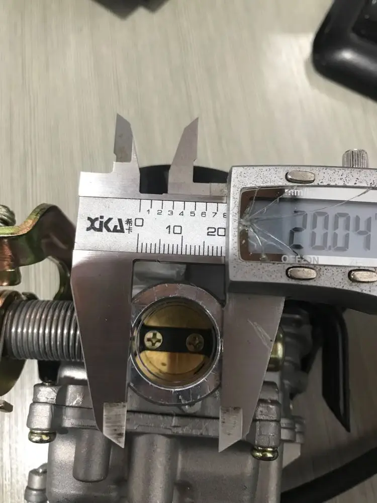 20 мм Большой Карбюратор CVK Alu. универсальный для китайских мопедов GY6 50cc 60cc 80cc 100cc