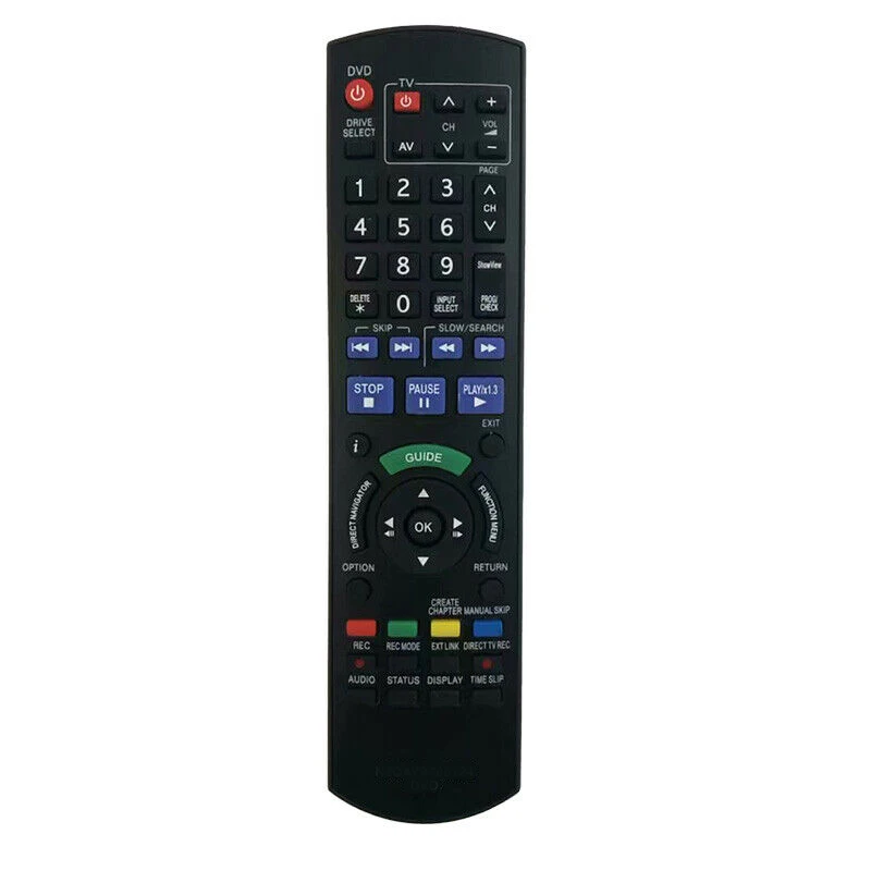 

Remote Control Fit For Panasonic DMR-XW350 DMR-XW380 DMR-XW385 DMR-XW480 DMR-XW750 DMR-XW850 Blu-Ray DVD Recorder