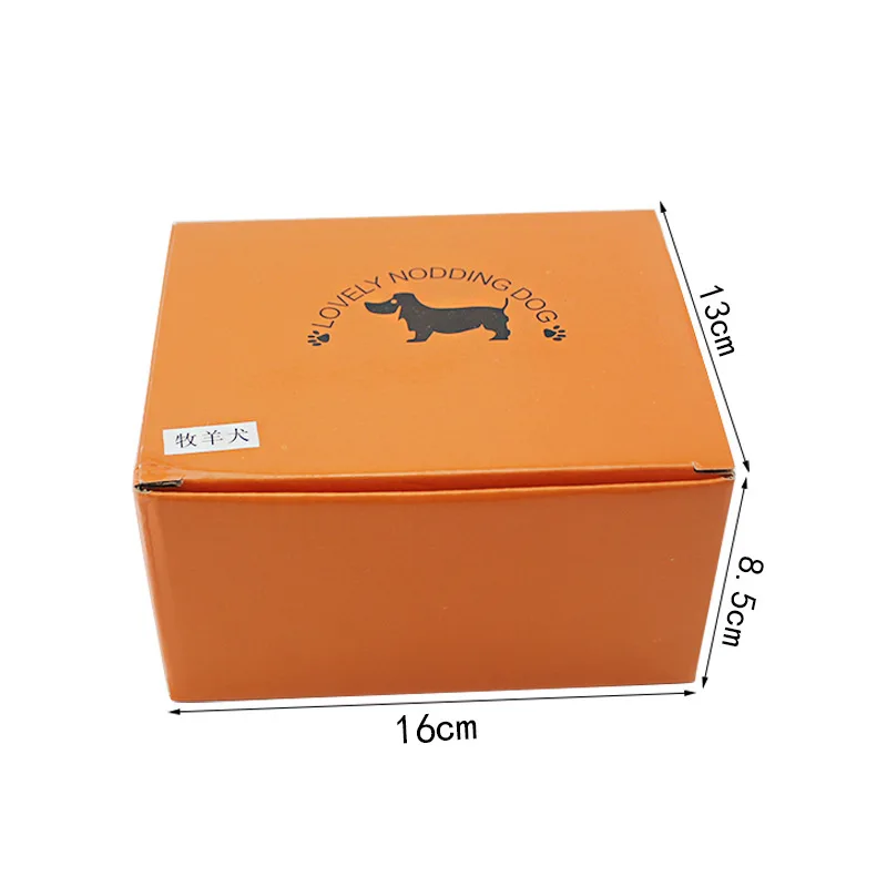 

Car accessories shake head Dog Plush resin dog car interior creative accessories simulation shake head doll crafts