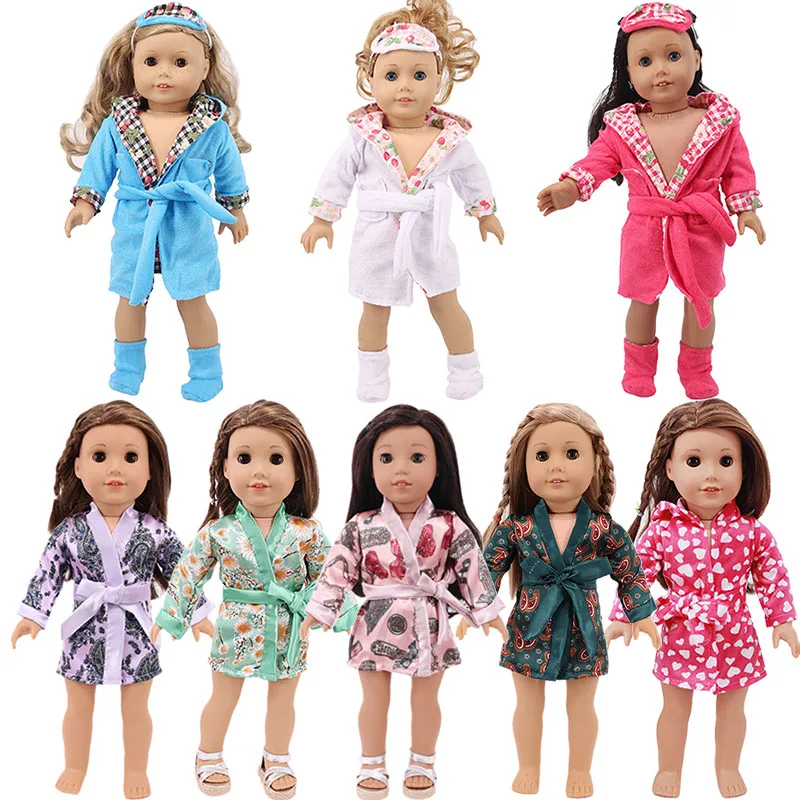 18 дюймов Американский кукольная пижама одежда 43 см для ухода за ребенком мам