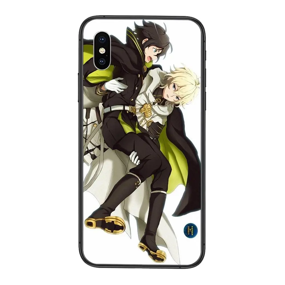 Чехол для телефона Owari No Seraph черный из ТПУ хороший магазин Xiaomi Redmi 9 8 7 K40 9A 9C Pro Plus Nfc