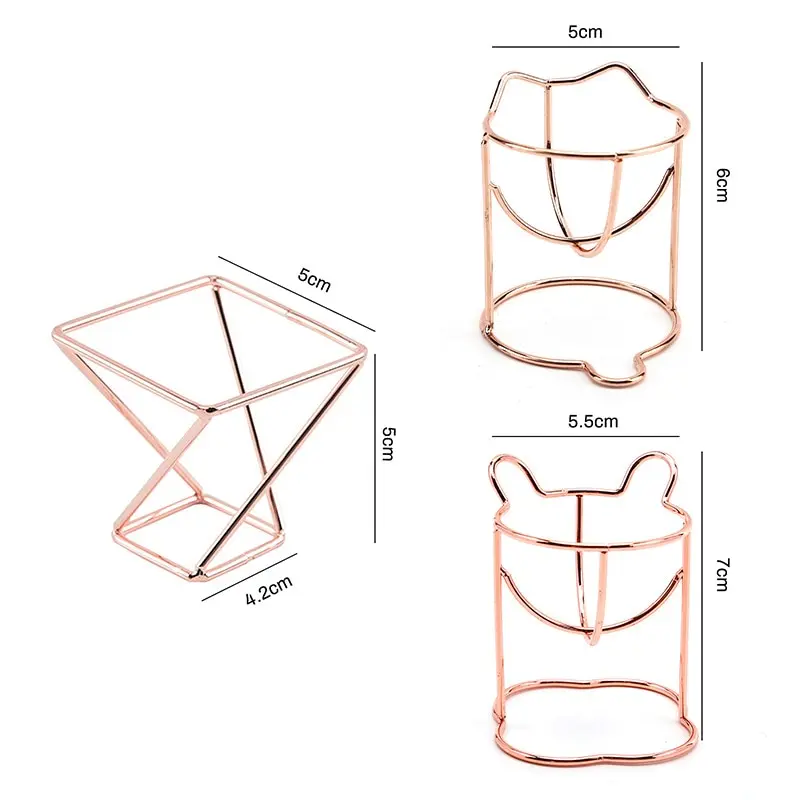

Makeup Sponge Powder Puff Rack Egg Powder Puff Bracket Drying Organizer Cosmetic Storage Rack Gourd Powder Puff Display Shelf