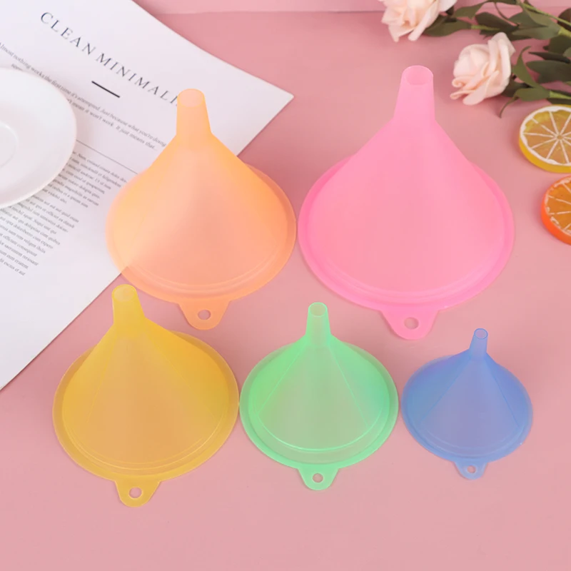 5 шт./компл. размеров воронка для жидкого масла карамельных цветов переноса