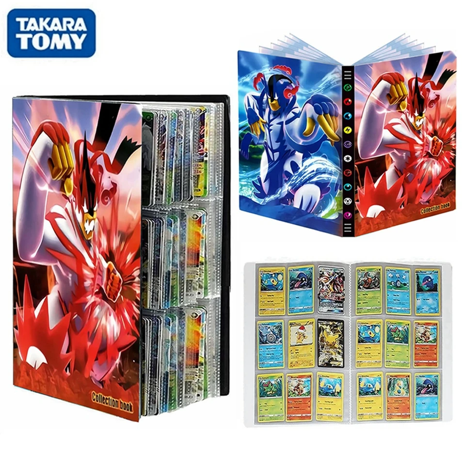 432 шт. 9 карманные карты покемон альбом Дисплей Ливр покемонов GX усилительный