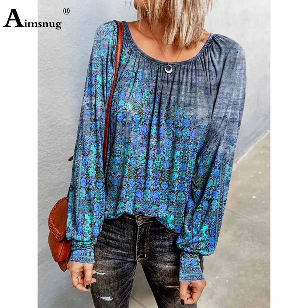 

Женская плиссированная рубашка с длинным рукавом, с цветочным принтом