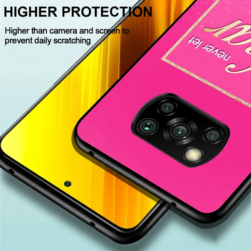 

Pink Love Conquers For Xiaomi Poco C3 M3 M2 X3 NFC X2 F2 Pro F1 Mi Play Mix 3 A2 Lite A1 6 5 Phone Case