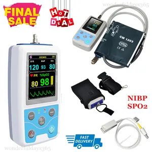 CONTEC Preesure NIBPSpo2 Монитор пациента + манжета + зонд Новый