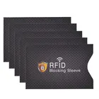 Защитный чехол для кредитных карт, с RFID-защитой, NFC, для мужчин, женщин, мужчин