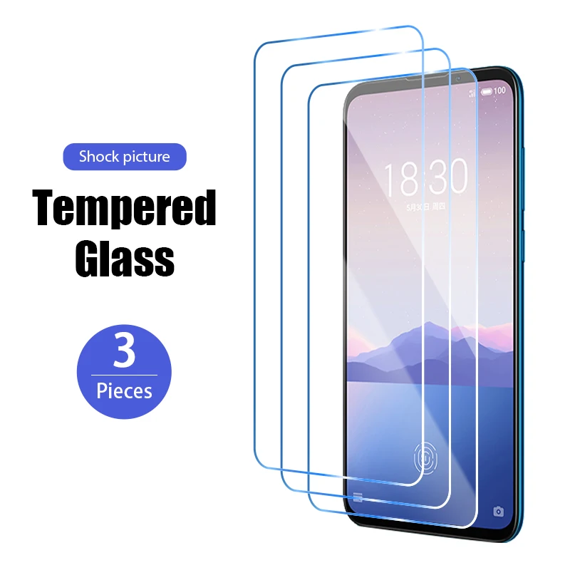 Защитное стекло 9H для Meizu M8C X8 V8 Pro M10 1/2/3 шт. Защита экрана 5 6 7 Plus 6S закаленная