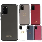 Персонализированный Чехол с золотой монограммой и инициалами для Samsung Galaxy S21 Ultra Note 20 S20 FE S8 S9 S10 Plus S10e Note 9 10 Plus