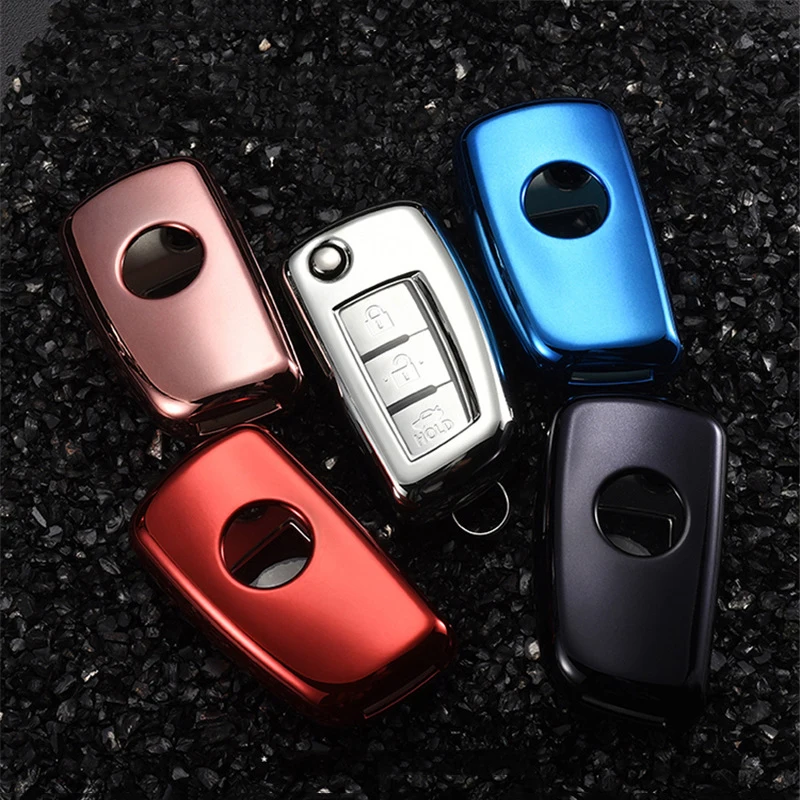 TPU Car Key Case Cover Protection For Nissan Qashqai J11 X-Trail T32 Rogue Juke F15 Murano MAXIMA ALTIMA Keychain Accessories | Автомобили