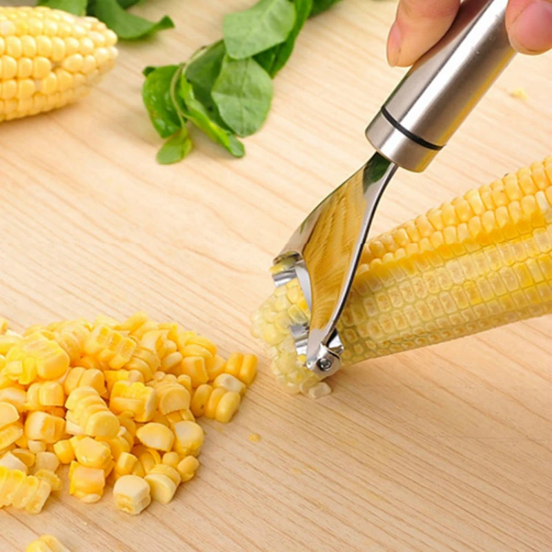 1 шт. нож для удаления кукурузы из нержавеющей стали|Овощечистки и ножи цедры| |