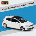 Модель автомобиля из сплава Bburago 1:24 Volkswagen POLO GTI MARK 5, коллекционная игрушка в подарок, B136