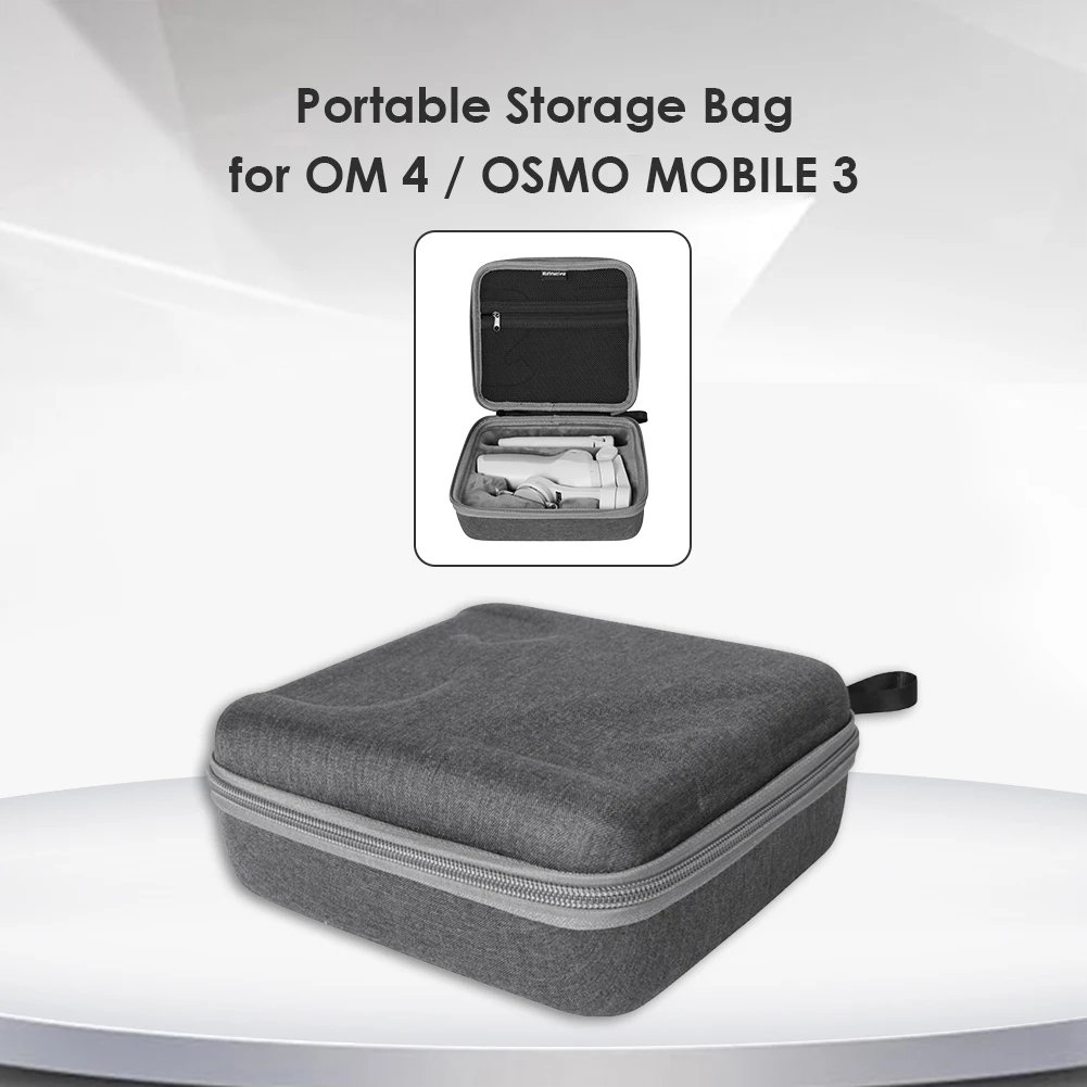 

Портативная сумка для хранения дрона, сумка для путешествий, переносной чехол, Жесткий Чехол для DJI OM 4 SE/OM 4/Osmo Mobile 3 Gimbal