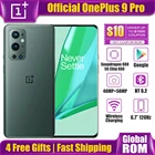 Смартфон Global OnePlus 9 Pro 5G, 6,7 дюйма, 120 Гц, 256 ГБ, Snapdragon 888, 65T, Беспроводная зарядка 50 Вт, телефон 50 Мп + 48 МП