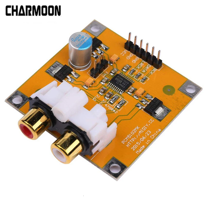 Pcm5102 Dac декодер I2s плеер о Es9023 для Raspberry Pi|ЦАП| |