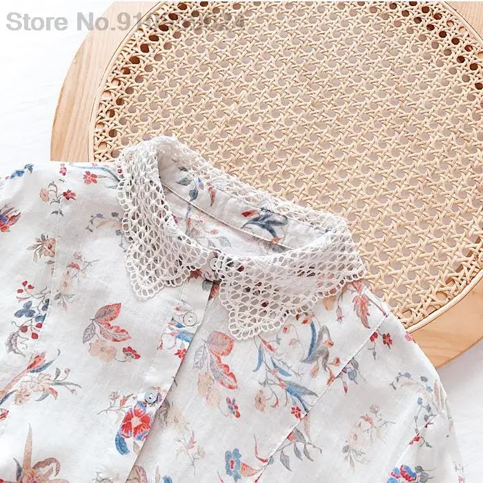 

2021 Autumn Outfit New Japanese Cute Sweet Lace Stitching Loose Soft Long Sleeve Blouse Roupa Plus Size Women Clothing