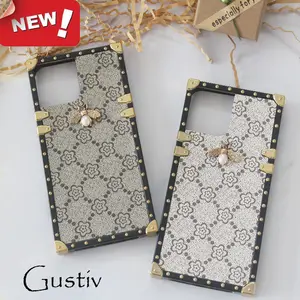 Iphone 13 Pro Max Case Designer Louis Vuitton - Luxury 3d Flower Leather  Soft Case - Aliexpress