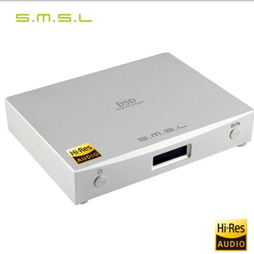 SMSL M8A ES9038Q2M 32Bit/768kHz DSD512 DAC USB/Optical/Coaxial/ input XMOS Hi Res USB Decoder humanized operation|Цифро-аналоговые