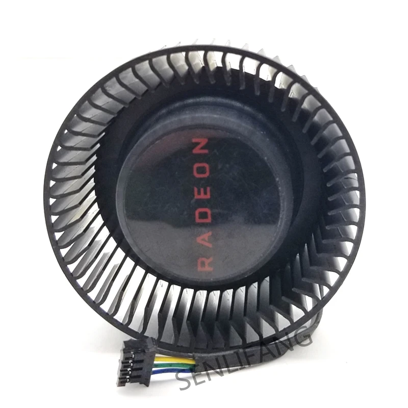 Б/у FD6525H12D 65 мм 12V 1.3A 4 Pin видеокарты охлаждающий вентилятор для AMD Radeon R9 270 270X Графика
