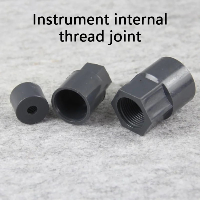 Соединитель с внутренней резьбой из НПВХ манометр фоторазъем адаптер редуктор 1