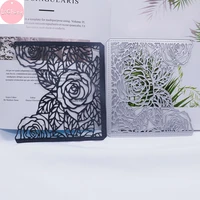 flower border metal cutting dies scrapbooking photo album cards making decorative craft stencil slimline card dies mold handmade