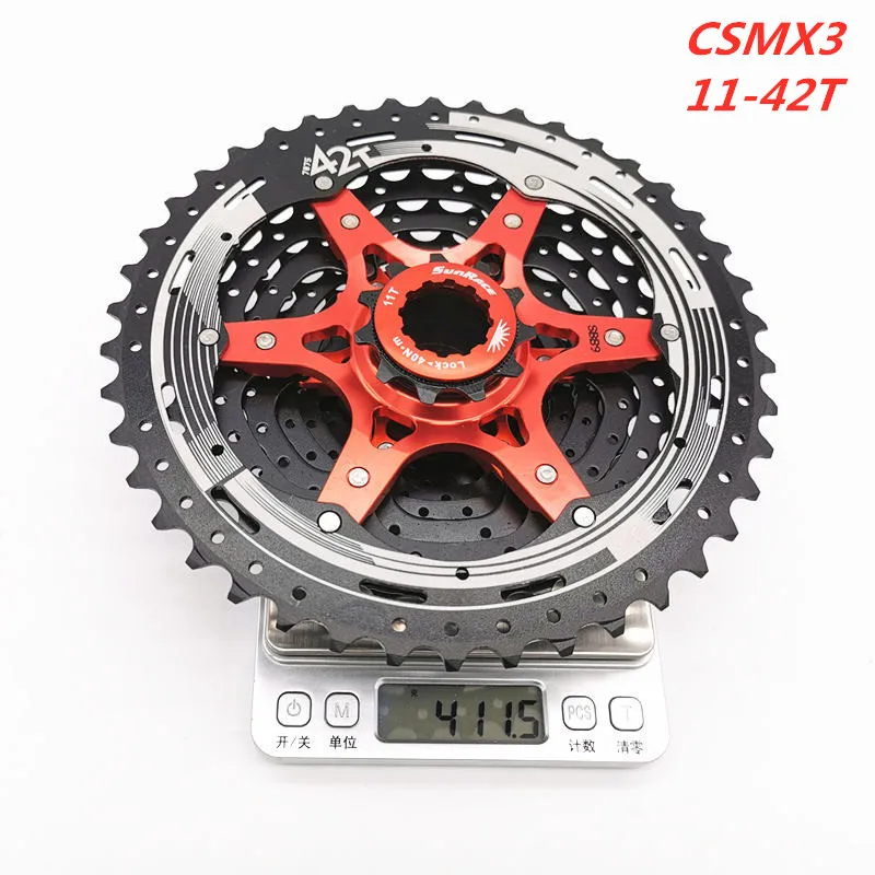 Sunracing 10 скоростей велосипед freewheel mtb 11-42T freewheel кассета для горных велосипедов Запчасти для велосипедов