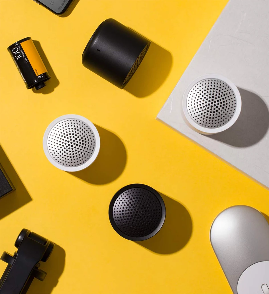 Xiaomi Беспроводной Портативный Bluetooth Динамик 5,0 мини музыкальный аудио 2,0 наушники-вкладыши TWS стерео звук Динамик С микрофоном для телефона
