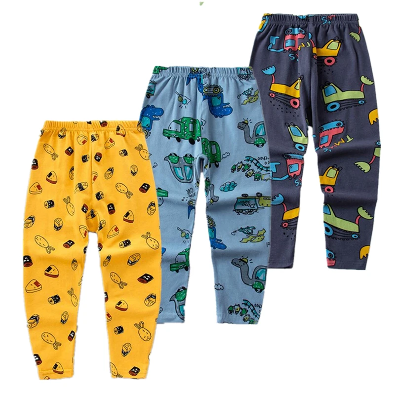 От 3 до 10 лет детские штаны для мальчиков и девочек осенне-весенние тонкие